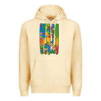 Pina Colada autism american flag Premium Hoodie - MaliasSmallBusiness