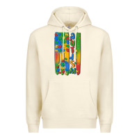 Sandshell autism american flag Premium Hoodie - MaliasSmallBusiness