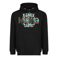 Black because mama said so Heavyweight Hoodie - CowhideDigitalArt
