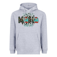 Heather Grey because mama said so Heavyweight Hoodie - CowhideDigitalArt