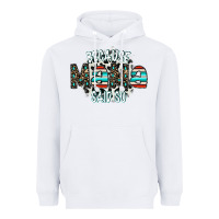 White because mama said so Heavyweight Hoodie - CowhideDigitalArt
