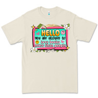 Bone hello you are allowed to love books more than peop Premium Tee - Artiststas