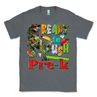 Charcoal Heather ready to crush pre k Classic Tee - texasbilliewilder