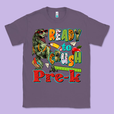 Ready To Crush Pre K Classic Tee Designed By Texasbilliewilder