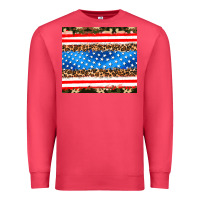 Cardinal usa camouflage american flag Premium Sweatshirt - AdoDesignShop