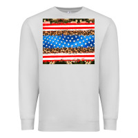 Dove Grey usa camouflage american flag Premium Sweatshirt - AdoDesignShop