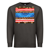 Smoke usa camouflage american flag Premium Sweatshirt - AdoDesignShop