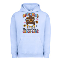 Pigment Grape Ice motherhood the perfect mix of chaos and love Urban Hoodie - MaliasSmallBusiness