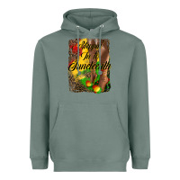 Sage steppin' in to juneteenth Heavyweight Hoodie - HRA Design Shop