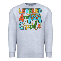 Heather Grey leveled 4th grade Premium Sweatshirt - JahusDesignShop