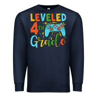 Navy leveled 4th grade Premium Sweatshirt - JahusDesignShop