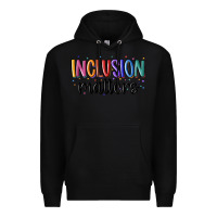 Black ınclusion matters Premium Hoodie - MaliasSmallBusiness