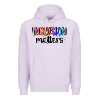 Lilac ınclusion matters Premium Hoodie - MaliasSmallBusiness