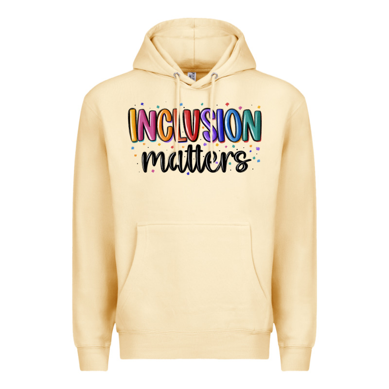 ınclusion Matters Premium Hoodie by MaliasSmallBusiness | Teevron