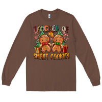 Chestnut teacher of smart cookies Long Sleeve Tee - Zillion Design Studio
