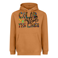 Meerkat color outside the lines Heavyweight Hoodie - CowhideDigitalArt