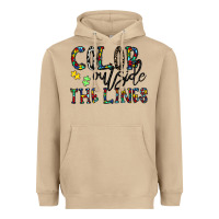Mushroom color outside the lines Heavyweight Hoodie - CowhideDigitalArt