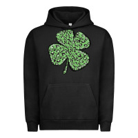 Leopard Shamrock Urban Hoodie | Teevron