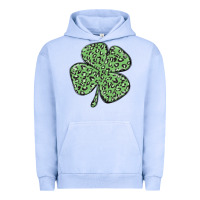 Pigment Grape Ice leopard shamrock Urban Hoodie - MaliasSmallBusiness