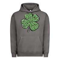 Pigment Tornado leopard shamrock Urban Hoodie - MaliasSmallBusiness