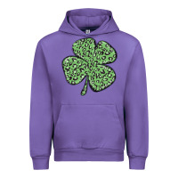 Tulip leopard shamrock Urban Hoodie - MaliasSmallBusiness