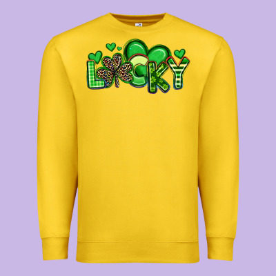 Lucky St Patrick S Day Premium Sweatshirt Designed By Artiststas