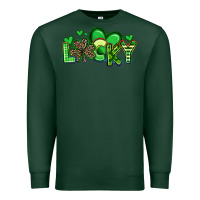Sports Green lucky st patrick s day Premium Sweatshirt - Artiststas