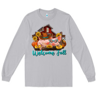 Moon Dust Welcome fall pigs Long Sleeve Tee - RanaPortraitStore