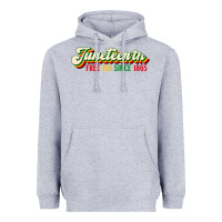 Heather Grey juneteenth free ish since 1865 Heavyweight Hoodie - HRA Design Shop