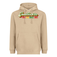 Mushroom juneteenth free ish since 1865 Heavyweight Hoodie - HRA Design Shop