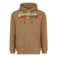 Toasted Coconut juneteenth free ish since 1865 Heavyweight Hoodie - HRA Design Shop
