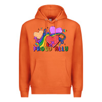 Carrot proud ally Premium Hoodie - MaliasSmallBusiness
