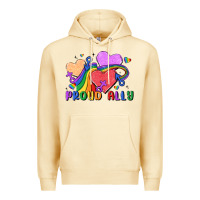 Pina Colada proud ally Premium Hoodie - MaliasSmallBusiness
