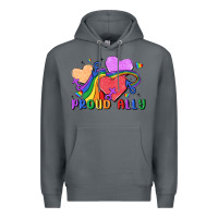 Rock proud ally Premium Hoodie - MaliasSmallBusiness