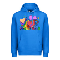 True Royal proud ally Premium Hoodie - MaliasSmallBusiness