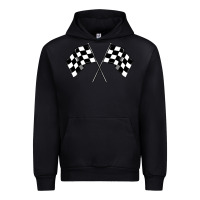 Black race flag Urban Hoodie - MaliasSmallBusiness
