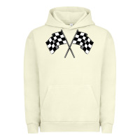 Pigment Pistachio race flag Urban Hoodie - MaliasSmallBusiness