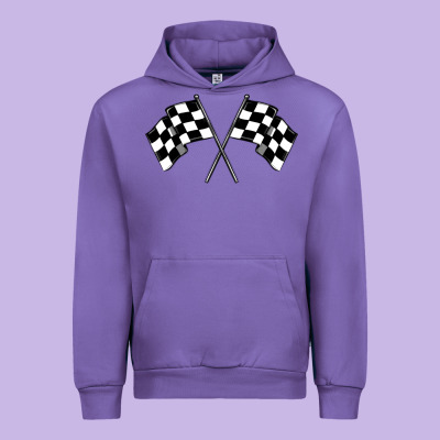 Race Flag Urban Hoodie Designed By Maliassmallbusiness