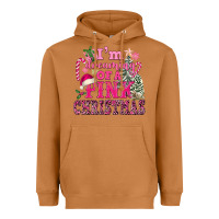 Meerkat I Am Dreaming Of A Pink Christmas Heavyweight Hoodie - FaDigitalArtStudio