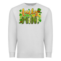 Dove Grey lucky mini Premium Sweatshirt - Artiststas