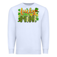 White lucky mini Premium Sweatshirt - Artiststas
