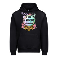 Black i see a strong woman Urban Hoodie - MaliasSmallBusiness