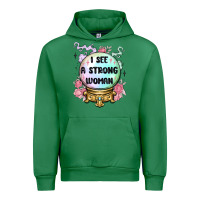 Emerald i see a strong woman Urban Hoodie - MaliasSmallBusiness