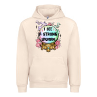 Sandshell i see a strong woman Urban Hoodie - MaliasSmallBusiness
