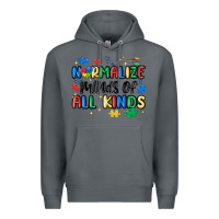 Rock normalize minds of all kinds Premium Hoodie - MaliasSmallBusiness