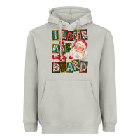 Moon Dust I Love A Man With A Beard Heavyweight Hoodie - FaDigitalArtStudio