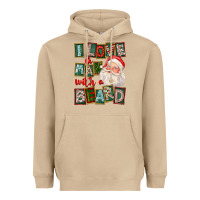 Mushroom I Love A Man With A Beard Heavyweight Hoodie - FaDigitalArtStudio