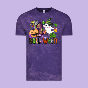 My 1st Halloween Vintage Tee Designed By Barkaloodesign