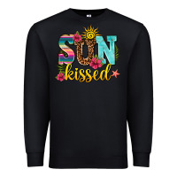 Black sun kissed Premium Sweatshirt - AdoDesignShop