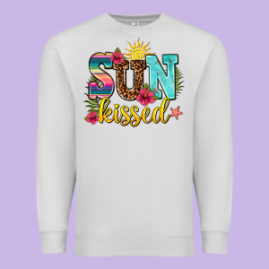 Sun Kissed Premium Sweatshirt Designed By Adodesignshop